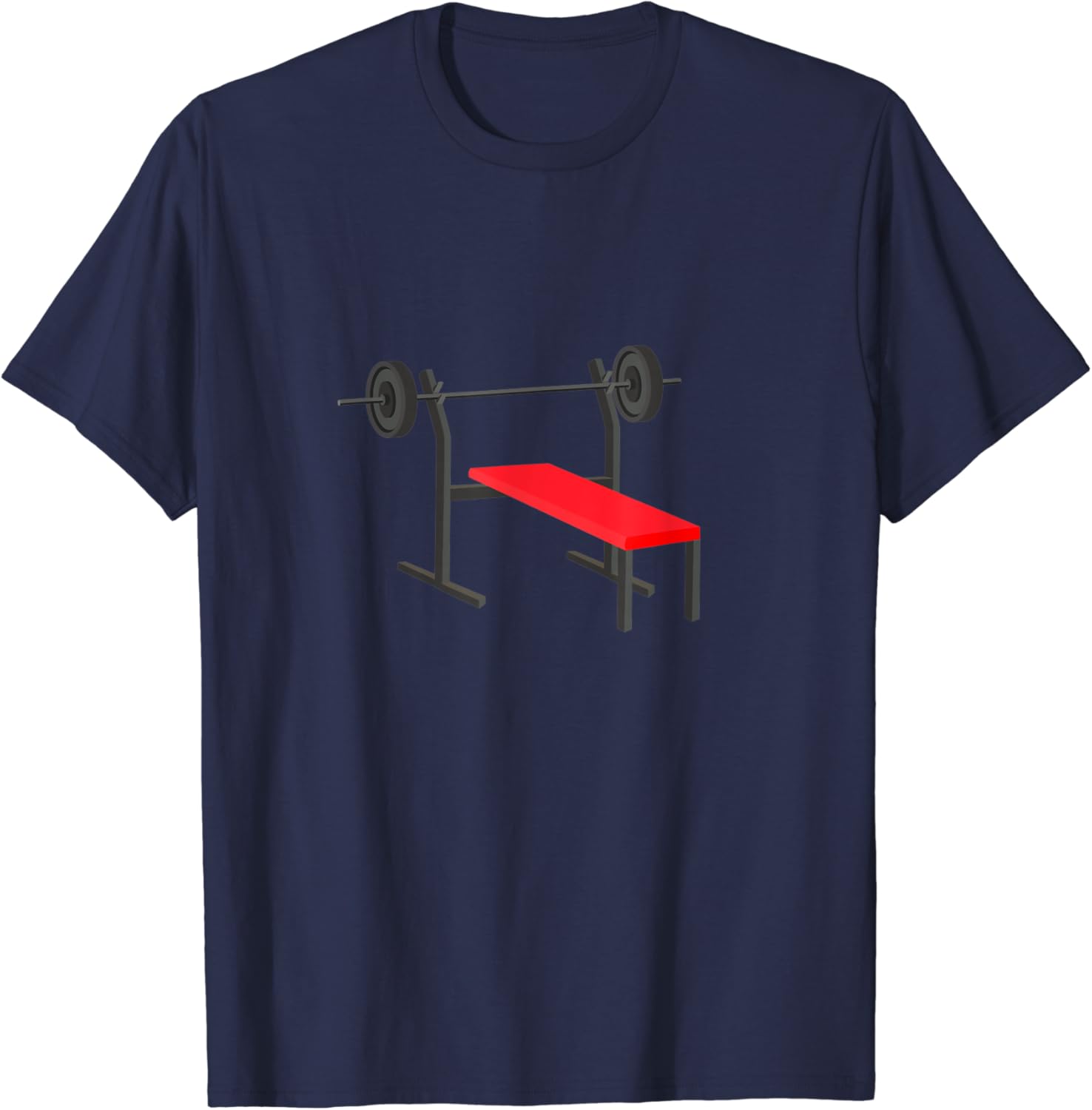 Bench Press Weight TShirt Amazon.co.uk Fashion